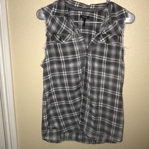 cut off flannel